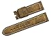 iStrap 22mm 24mm 26mm Watch Band Vintage Calf Leather Strap Brushed Silver Black Steel Buckle for Panerai Radiomir Luminor