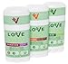The MOST Clean, Organic and Natural Deodorant that Actually Works! Coconut Oil based, Aluminum Free, Vegan, All-Natural Organic Deodorant that keeps you Fresh Smelling. FOREVER Lavender Blend