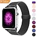 DVEEZIIG Bandx Milanese Loop Replacement Band Compatible Apple Watch 38mm 42mm,Stainless Steel Mesh Band Magnetic Closure iWatch Series 3 Series 2 Series 1
