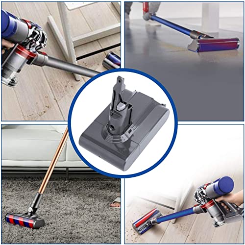 Yagu Upgraded Dyson V7 Battery Replacement 5000 mAh for Dyson V7 Animal V7 Motorhead Pro V7