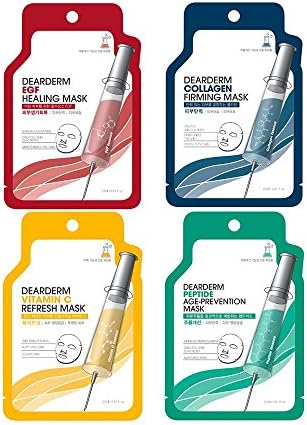 Dearderm Facial Masks (Combo A) (12 Pieces)