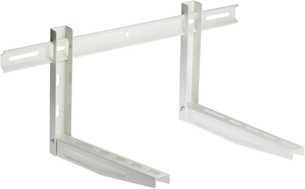 La Ventilazione EPSR420M Universal Mini Wall Bracket for Outdoor Air Conditioning 420x300x700mm, White, 420x300x700 mm