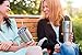 Premium Quality Tumbler By Letcoff - 18/8 Stainless Steel - Sliding Lids- 30 Oz Enjoy Your Hot Coffee, Tea & Beverages with Thermos Cup On The Go!