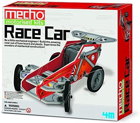 Build Your Own Mecho Motorised Race Car - Model Making Kit - New for 2015 Creative - Build & Construct Toys & Games Gift Present Idea For Birthdays Age 8+ Boy Boys Kids Children Child