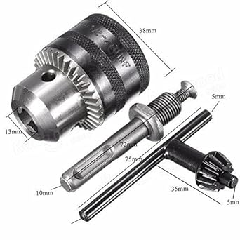 XTREMEPOWER Heavy Drill Chuck Size SDS Adaptor Key Set Female