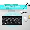 Topiky-Arabic-Keyboard78-keys-Portable-Arabic-Computer-Keyboard-Silent-Business-Keyboard-USB-Wired-Black-Keyboard-with-White-Letters-Splash-proof Arabic Keyboard,78 keys Portable Arabic Computer Keyboard Silent Business Keyboard-USB Wired Black Keyboard with White…
