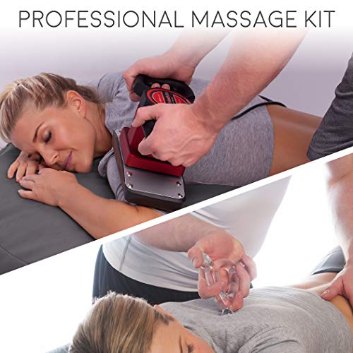 Body Back Company's Professional Massage Bundle - Vibe Dual Speed Vibrating Electric Massager & Treypoint Portable 3-in-1 Trigger Point Tool - Handheld Chiropractor & Massage Therapy Tools & Supplies