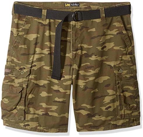 lee dungarees cargo shorts with cell phone pocket