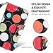 ProCase New Wallet Case for iPhone 8 Plus/7 Plus 5.5 Inch, Flip Fold Card Case Stylish Slim Stand Cover with Wallet Case Fits for iPhone 8 Plus/iPhone 7 Plus 5.5