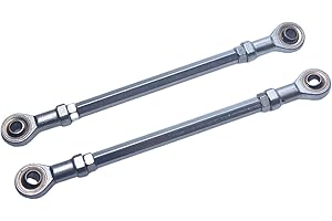BUHNSS 2Pcs 210mm Universal 11" x 5/16 Steering Shaft Tie Rod For Go Kart ATV