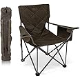 ALPS Mountaineering King Kong Camping Chairs for Adults with Mesh Cup Holders and Pockets, Built Durable and Reliable with Compact Foldable Steel Frame