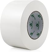 BOMEI PACK White Heavy Duty Double Sided Carpet Tape 72mm x 25m - Extra Sticky view 1