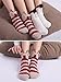 Coxeer 3 Pairs Christmas Socks Fuzzy Soft Novelty Crew Socks Floor Casual Socks