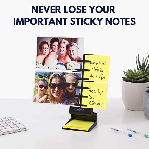 Note Tower Desktop Mini Sticky Note Holder Prevents Lost & Misplaced