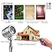 Christmas Laser Lights,Outdoor Projector Lights by Clustars,Stars/Snowflake/Jingling Bell/Xmas Tree/Santa Claus with Remote Control for Xmas,Birthday Decoration(1-Pack)