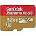 SanDisk 32GB Extreme Plus microSDHC Class 10 U3 Memory Card