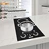 Induction-Hob-30CM-2-Zones-Electric-Cooktop-with-BS-Plug-Auto-Shut-off-Residual-Heat-Indicator-Karinear Karinear Induction Hob, 30CM 2 Zones Electric Hob with Plug, Auto Shut off, Residual Heat Indicator