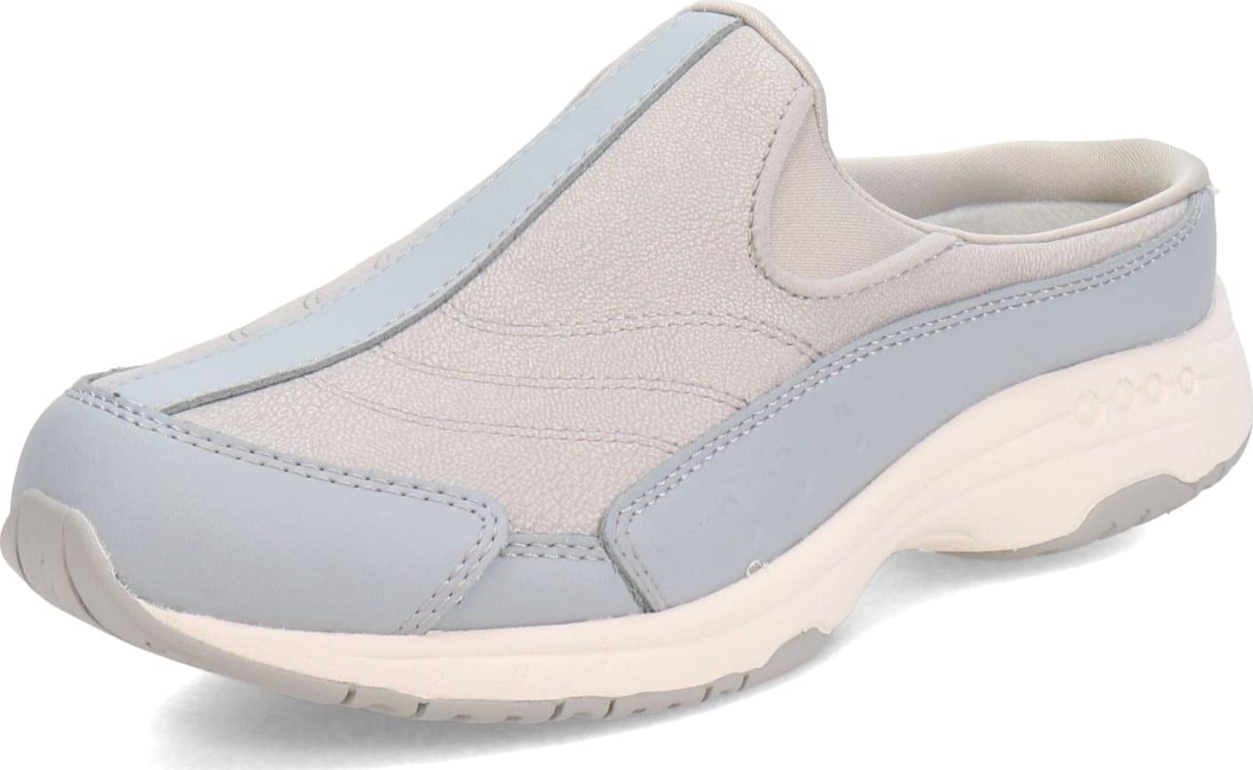 Easy Spirit Women's TRAVELTIME234 Mule, Grey 050, 8.5 Wide Image