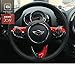 Steering Wheel Trim Cover Cap ABS for Mini Cooper ONE/S/JCW Clubman Countryman Hardtop Hatchback (F Series with Media Control Button, JCW)