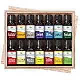Plant Therapy Essential Oils Top 14 Synergies Set 100% Pure, Undiluted, Natural Aromatherapy, Therapeutic Grade 10 mL (⅓ oz)