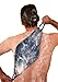 The Back Scrubber #1 Bath Shower Cleaning Loofah-style Body Exfoliator For Healthy Skin Care. (Blue)