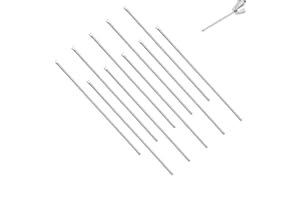 AHANDMAKER 10Pcs Doll Hair Rooting Tools, 0.7mm Stainless Steel Hair Rerooting Needles Rehair Tool Accessories Doll Making Su