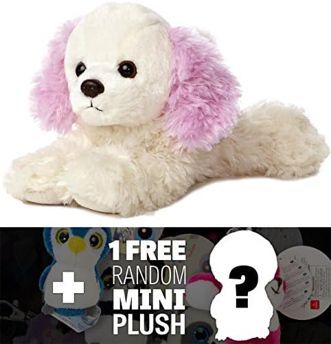 Flopsie Chloe: ~8" Aurora World Mini Plush Series + 1 Free Aurora Mini-Plush Charm Bundle [313385]