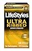 LifeStyles Ultra Ribbed Condoms, Assorted, 6.8 Oz, 12