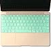 Kuzy Compatible with MacBook Pro 13 inch Keyboard Cover A1708 No TouchBar and MacBook 12 inch Keyboard Cover A1534 Silicone Skin, Mint