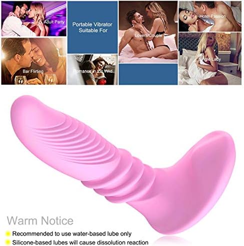 Vibrartorfor Women Invisible Vibrate Things for Women Six Toys for Female Wearable Six Toys Bullet,Wireless Remote USB Rechargeable Adullt Toys for Woman