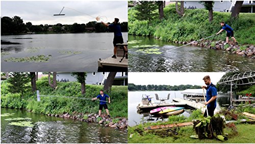 Shore-Tech industries WeedRipper Aquatic Weed Puller Remover for Lake & Pond Sea Weed (11-ft handle)
