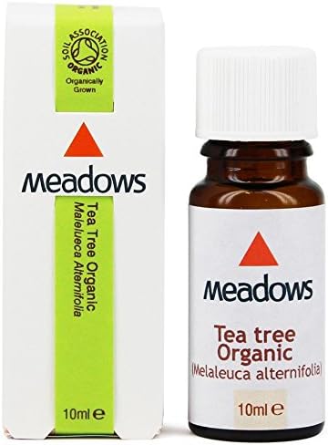 Organic Tea Tree Essential Oil (Meadows Aroma) 10ml