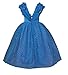 Goodcorsetmall 2015 New Cinderella Dress Princess Costume Butterfly Girl,7-8/ Tag size:150,Blue
