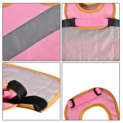 Eruditter Warnweste Für Hühner - Einstellbar Huhn Weste Hühner Warnwesten, Reflektierende Weste Huhn, Schützen Sie Die Rückenfedern – Bild 4