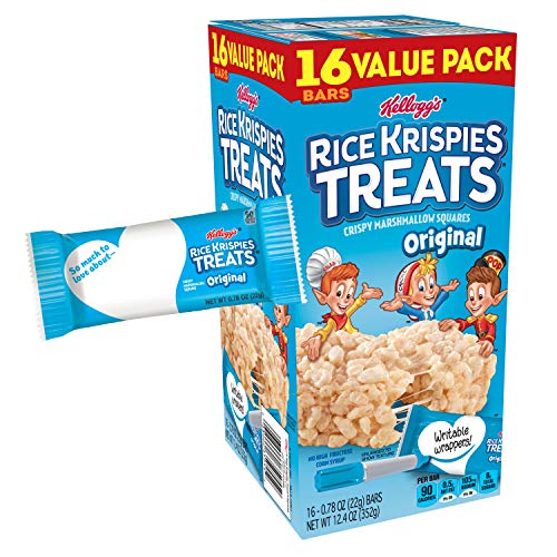 Kelloggs Rice Krispies Treats Crispy Marshmallow Squares Original Value