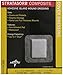 Medline Stratasorb Waterproof Adhesive Island Wound Dressings, 4 x 4 Inches, Box of 10