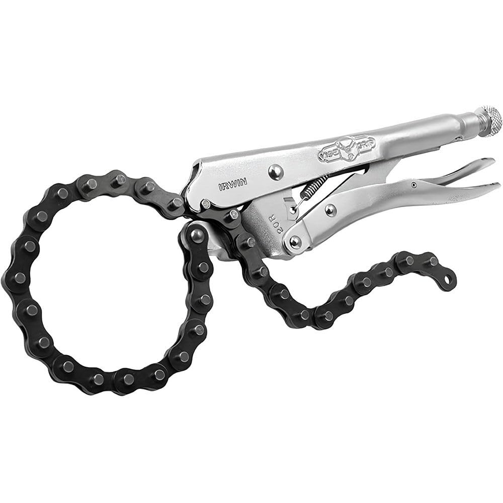 Irwin 27ZR Locking Chain Clamp, Silver, 225 mm
