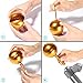 Flagpole Ball Top Ornament Aluminum Anodized Finish, 3-Inch (Gold)