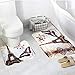 Smartcoco Paris Eiffel Tower Flannel 2pcs/set Bath Pedestal Rug Cover Bathroom Bath Mat Kit Household Bathroom Carpets Design Decor Houseware