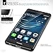 Huawei P9 Plus Cover, Terrapin Huawei P9 Plus Case - TPU Gel - Slim Design - Durable Shock Absorbing - Back Protector - Solid Black Matte Finish