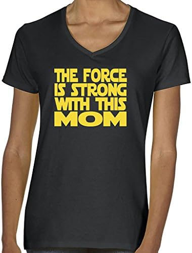 Star Wars Shirt The Force is Strong with This Mom Women's Funny T-shirt