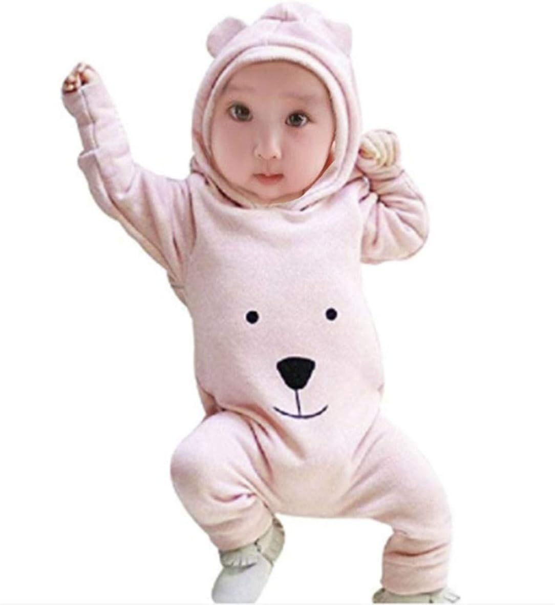 XTX Unisex Kids Boy Girl Cute Polos Lapel Long Sleeve Polo Jumpsuits