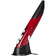 lychee Wireless Optical Pocket Pen Mouse, 2.4GHZ USB Wireless Optical Pen Mouse 800/1200/1600 DPI Adjustable Handwriting Mini Mice for PC Laptop Notebook Computer Mac (Red)