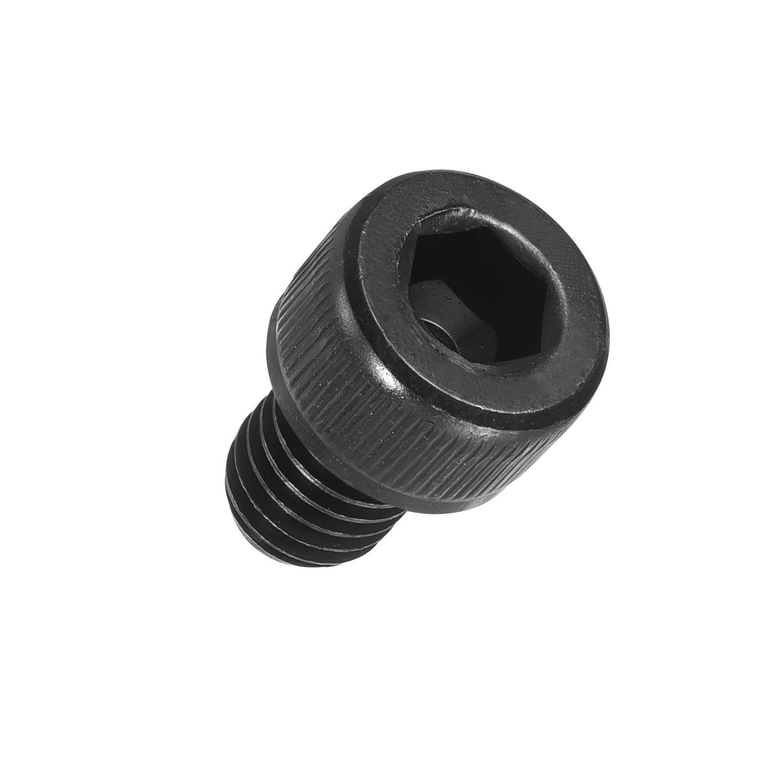Kozelo 20pcs Socket Head Cap Screws - [M8-1.25 x 10mm] Alloy Steel Black Oxide Grade 12.9 Internal Hex Screw Full Thread for Industrial & Machinery Use, Black