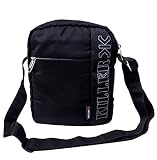Killer Men Entizo Traveler Sling Bag For 10' Ipad/Tablet Shoulder Side Sling Bag,Black