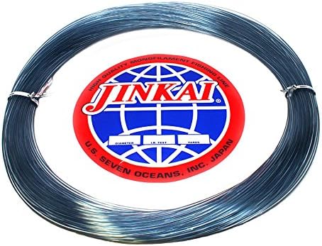 Jinkai Premium Monofilement Leader - 100yd Coil - 50lb-600lb - Smoke Blue