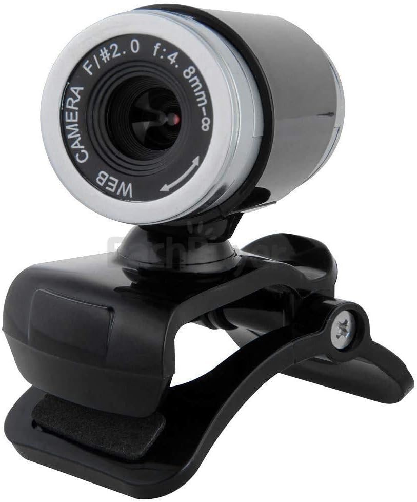 KCatsy USB Video Webcam 5MP 720P HD Video Camera 360°Rotation Adjustable Light Correcting Built-in Microphones Video Camera for Network Teaching Conference