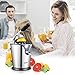 Aicok Citrus Juicer Electric 160W Powerful Stainless Steel citrus juicer squeezer With Soft Grip Handle And Anti-drip Citrus Press For Squeeze Fresh Orange Lemon,Whisper-Quiet Motor