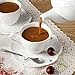 Porcelain Tea Cup and Saucer Coffee Cup Set and Dinnerware (Cup Set with Creamer, Sugar Pot & Cake Stand, Service for 4)