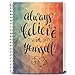 Tools4Wisdom Planner and Organizer for Women 2017-2018 , Always Believe, 8.5 x 11